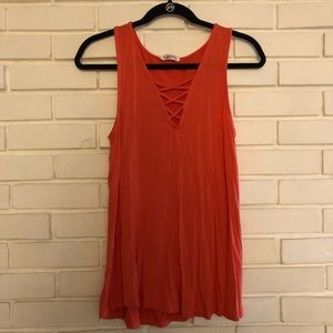 Flowy Criss-cross Tank